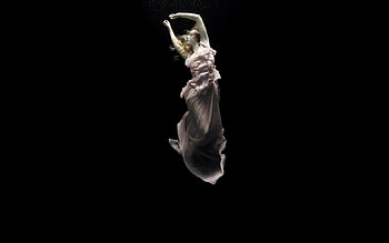 beautiful life, graphy, fantasy, floating, gown, dress, woman, beauty, female HD wallpaper