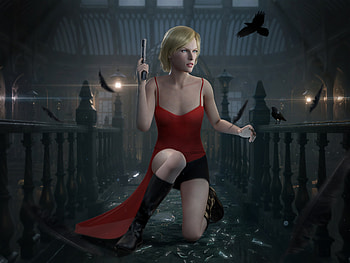 Alice Resident Evil Digital Art , resident-evil, games, deviantart, artist, artwork, digital-art HD wallpaper
