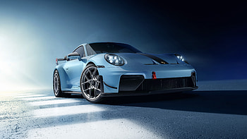 Blue Porsche 911 —, Car, Blue Car HD wallpaper