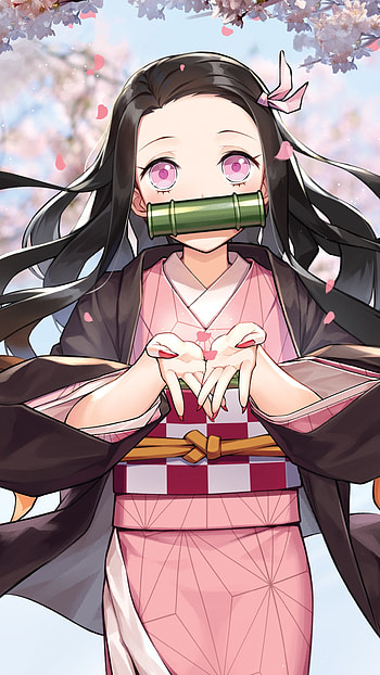 Nezuko, Kamado Nezuko HD phone wallpaper