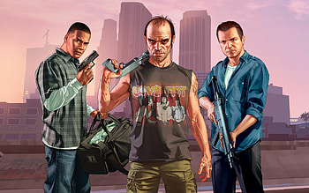 Grand Theft Auto 5, Trio of protagonists, Intense resolution, Epic adventures HD wallpaper