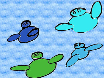 Flying Balloon People, balloon, people, balloon people HD wallpaper