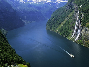 Norway - Geiranger Fjord, Geiranger Fjord, Fjords, Norway, Europe HD wallpaper