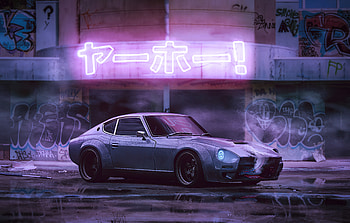 Nissan S30, nissan, cars, artist, artwork, digital-art HD wallpaper