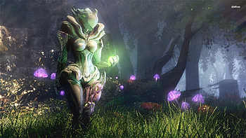 Saryn - Warframe HD wallpaper