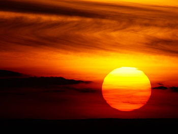 Landscape, Sunset, Sky, Sun HD wallpaper