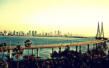 Mumbai Skyline, Travels, Bandraworli sea link HD wallpaper