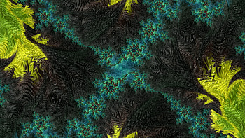 Trippy Psychedelic Fractal, trippy, psychedelic, trance, green, dark, Abstract, fractal, abstract green HD wallpaper