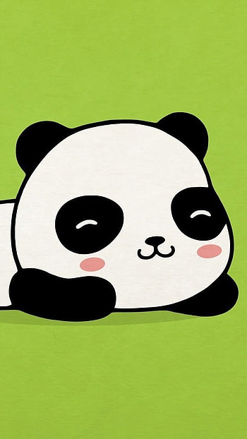 A Cute, Panda Art HD phone wallpaper