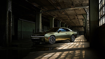 2026 Dodge Charger Scat Pack, 8th Gen, Coupe, Turbo, V6, car HD wallpaper