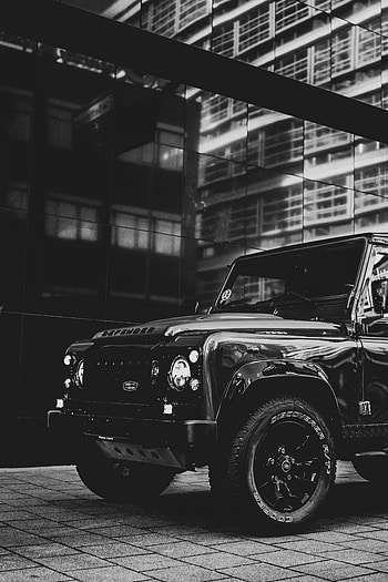 Cars, Lights, Car, Suv, Bw, Chb, Headlights HD phone wallpaper
