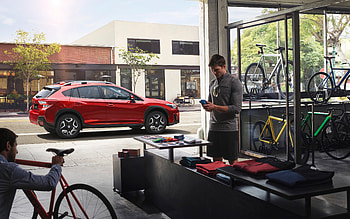 2022, Subaru XV, , exterior, side view, new red XV, compact crossover, japanese cars, Subaru HD wallpaper