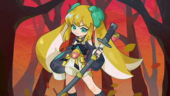 "Best Ninja" Little Sara, video game HD wallpaper