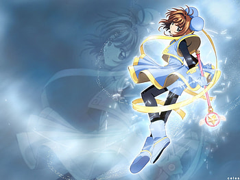 Card Captor Sakura, simple anime HD wallpaper
