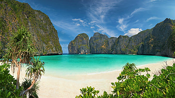 Maya Bay, Phi Phi HD wallpaper