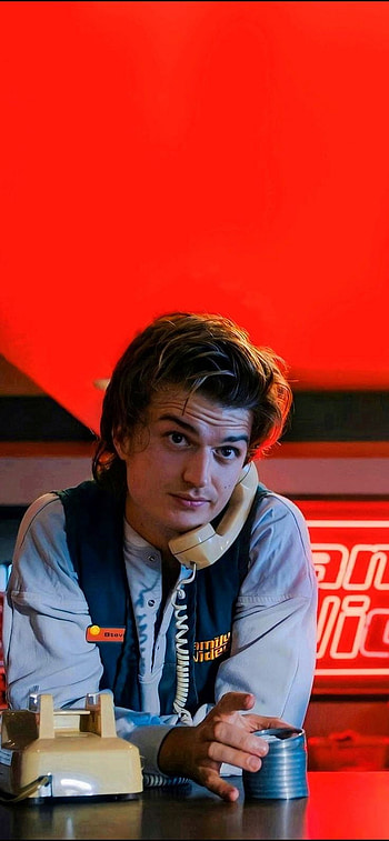 Steve, babysitter, chin, things, stranger, thebabysitter, strangerthings HD phone wallpaper