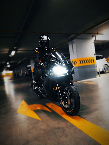 Yamaha r25, automotive lighting, motorcycle HD phone wallpaper