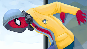 Spiderman Homecoming Art , spiderman, superheroes, artwork, artist, digital-art, deviantart HD wallpaper