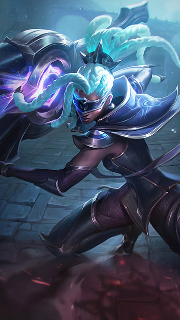 Lunar Eclipse Senna, video game, League Of Legends HD phone wallpaper