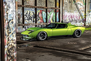 Lamborghini Miura Widebody , lamborghini-miura, lamborghini, cars, behance HD wallpaper