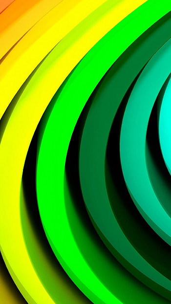 Rainbow , Colorful mobile backgrounds, Vibrant and cheerful, screen personalization HD phone wallpaper