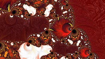 Trippy Psychedelic Fractal, trippy, psychedelic, trance, red, crimson, Abstract, fractal HD wallpaper