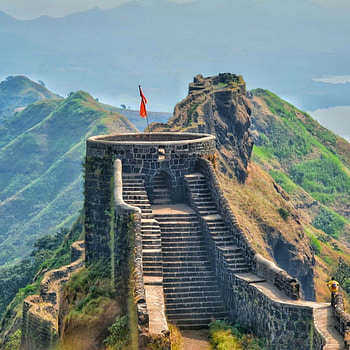 appa jadhav on Rajgad Fort. Fort graphy, Studio background , Landscape scenery, Raigad Fort HD phone wallpaper