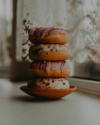 Food, Desert, Sweet, Bakery Products, Baking, Donuts HD phone wallpaper