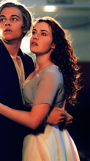 Titanic, kate winslet, leonardo dicaprio, hollywood movie HD phone wallpaper