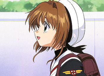 Sakura Kinomoto, school, ccs, skates, sakura HD wallpaper