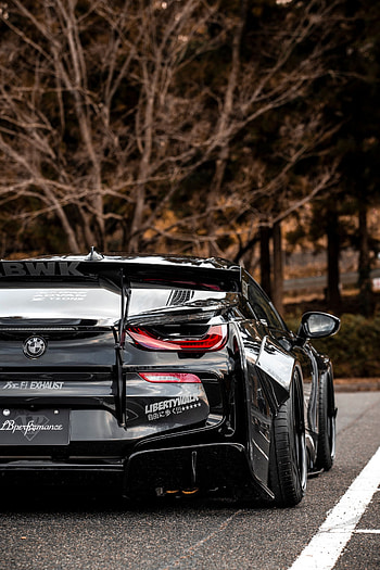 BMW i8, Liberty Walk Cars HD phone wallpaper