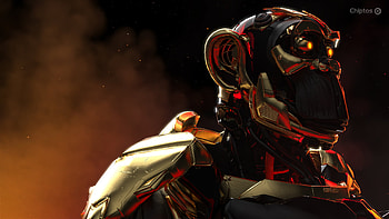 Chiptos X Robot Ape Computer Parts PC Gaming Fog Smoke NFT Background Gold HD wallpaper