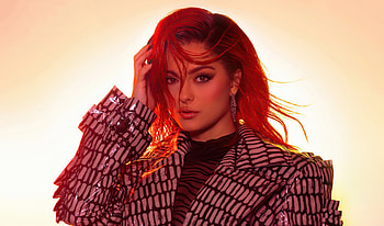 2021, Bebe Rexha, beautiful singer HD wallpaper