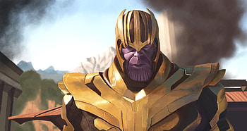 Thanos Artwork, thanos, superheroes, digital-art, artwork, deviantart HD wallpaper