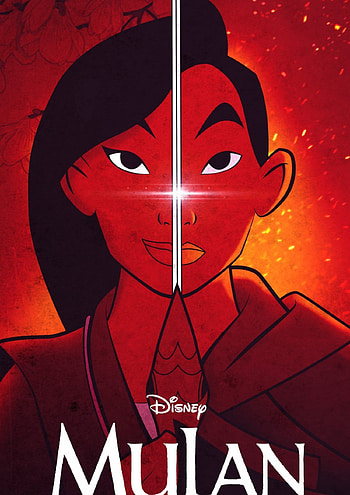 Mulan (1998), Punk-style artwork, Animated movie posters, Disney magic HD phone wallpaper