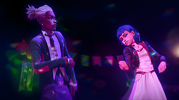 Arcane : Ekko and Jinx Dance Party, TV Show, Arcane, Ekko (League of Legends), Jinx (League Of Legends) HD wallpaper
