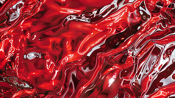 Crimson Flux, Abstract, Fluid, red, red aesthetic, Liquid HD wallpaper