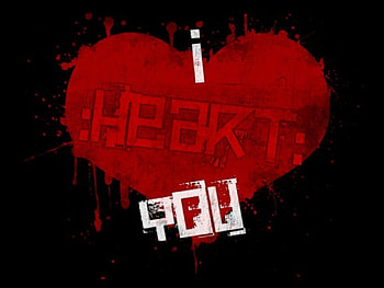 I heart you, hearts, love HD wallpaper