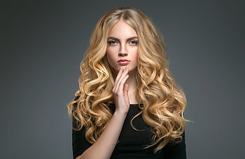 Blonde, lady, model, female HD wallpaper