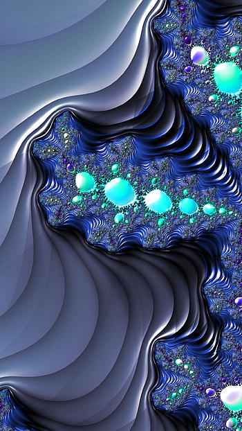 Vertical Fractal Background for Smart, pattern, psychedelic, trippy, Abstract, fractal HD phone wallpaper