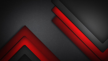 Red Stripped Arrow , abstract, digital-art, triangle HD wallpaper