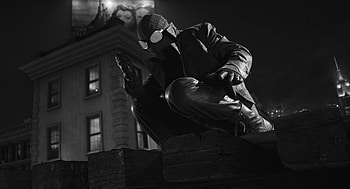 Noir Web-Slinger — Spider-Man Noir (2026) | Quad B&W TV, TV Show, Black & White HD wallpaper