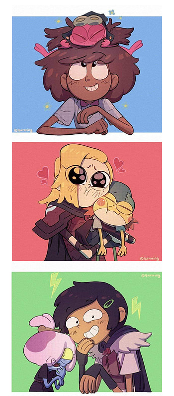 Amphibia, Sasha, Cute, Disney, Sprig, Anne, Marcy HD phone wallpaper