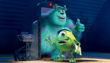 Sulley and Mike, Monsters, Inc. HD wallpaper
