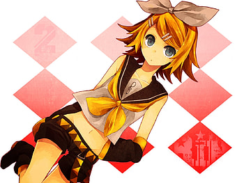 Kagamine Rin, vocaloids, anime, rin, cute, vocaloid rin, vocaloid HD wallpaper