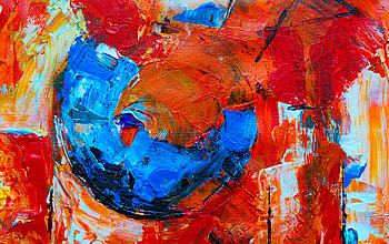 Canvas, Abstract, Multicolored, Motley, Paint, Smears, Strokes HD wallpaper