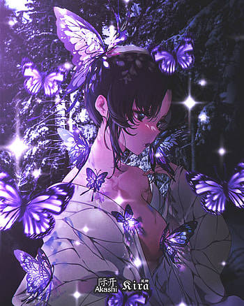 Shinobu, tomioka, tanjiro, kimetsu, nezuko, anime HD phone wallpaper
