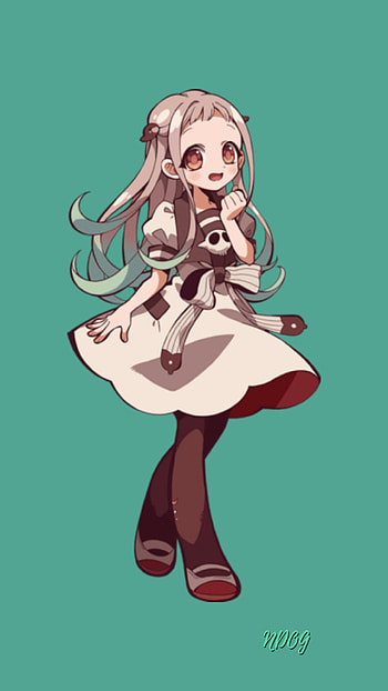 Yashiro nene, anime girl, toilet bound hanako kun, anime cute girl, jibaku shounen, tbhk, NDOG, anime HD phone wallpaper