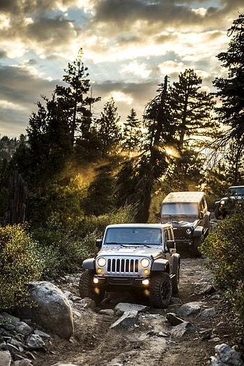 Jeep Wrangler Rubicon, Extreme off-roading, Thrilling adventures, Unmatched capability HD phone wallpaper