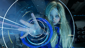 Video Game, Pragmata, Diana (Pragmata), Futuristic Gaming HD wallpaper